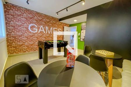 Apartamento à venda com 36m², 2 quartos e sem vaga Apartamento à venda com 36m², 2 quartos e sem vagaSalão de Jogos