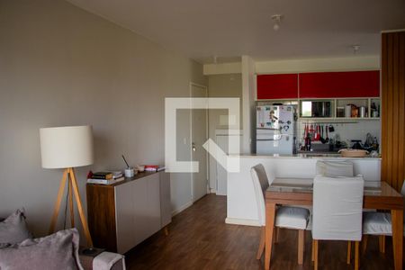 Sala de apartamento para alugar com 3 quartos, 74m² em Parque Brasília, Campinas