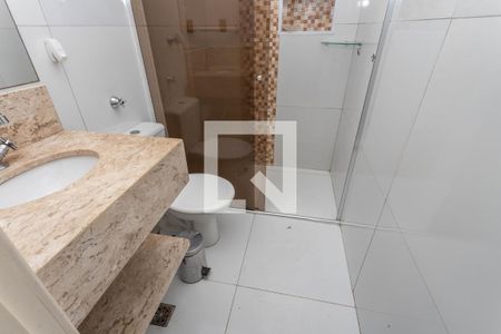 Banheiro  de casa para alugar com 1 quarto, 50m² em Centro, Diadema