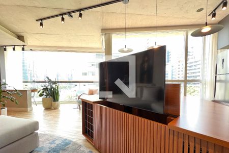 Apartamento à venda com 62m², 1 quarto e 2 vagasSala