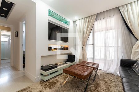 Sala de apartamento para alugar com 3 quartos, 90m² em Bigorrilho, Curitiba