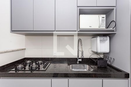 Sala/Cozinha de apartamento para alugar com 2 quartos, 33m² em Parque Fongaro, São Paulo