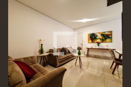 Sala de apartamento à venda com 3 quartos, 79m² em União, Belo Horizonte