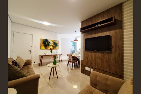Sala de apartamento à venda com 3 quartos, 79m² em União, Belo Horizonte