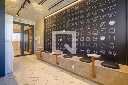 Studio para alugar com 21m², 1 quarto e sem vaga Studio para alugar com 21m², 1 quarto e sem vagaLavanderia