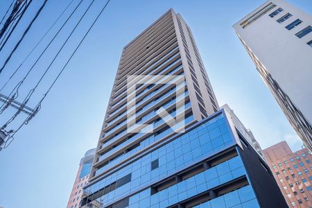 Studio para alugar com 21m², 1 quarto e sem vaga Studio para alugar com 21m², 1 quarto e sem vagaFachada