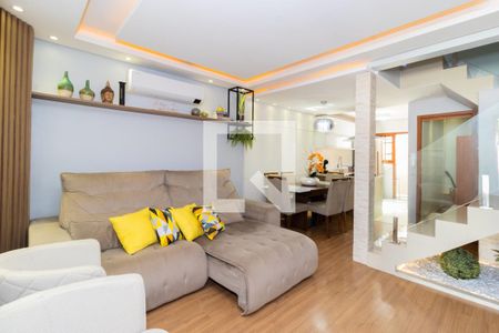 Sala de casa de condomínio à venda com 3 quartos, 109m² em Centro, Canoas