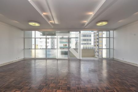 Sala de apartamento para alugar com 4 quartos, 262m² em Santa Cecilia, São Paulo