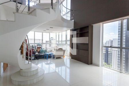 sala de apartamento à venda com 5 quartos, 308m² em Sion, Belo Horizonte