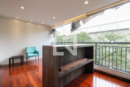 Varanda da Sala de apartamento à venda com 3 quartos, 95m² em Catumbi, São Paulo