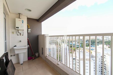 Varanda da Sala de apartamento para alugar com 1 quarto, 38m² em Belenzinho, São Paulo