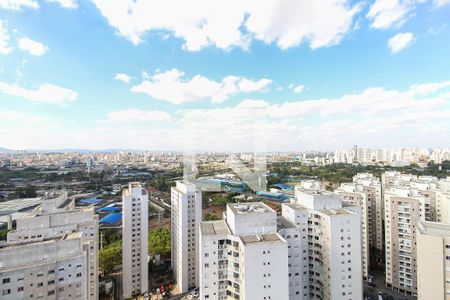 Vista Varanda da Sala de apartamento para alugar com 1 quarto, 38m² em Belenzinho, São Paulo