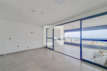 Sala de apartamento para alugar com 1 quarto, 45m² em Enseada, Guarujá