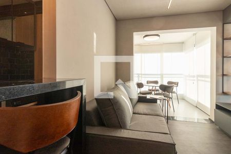 Sala de apartamento à venda com 1 quarto, 50m² em Pinheiros, São Paulo