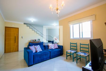 Sala de apartamento à venda com 3 quartos, 164m² em Vila Pires, Santo André