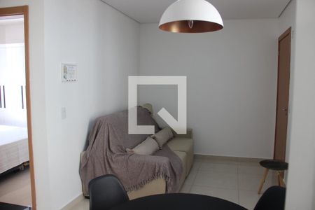 Sala de apartamento para alugar com 2 quartos, 50m² em Caguassu, Sorocaba