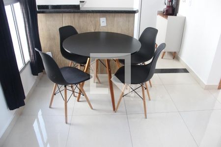 Detalhe Sala de apartamento para alugar com 2 quartos, 50m² em Caguassu, Sorocaba