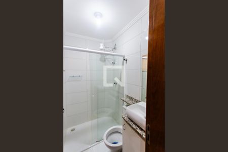 Banheiro de apartamento para alugar com 1 quarto, 15m² em Vila Sao Pedro, Santo André