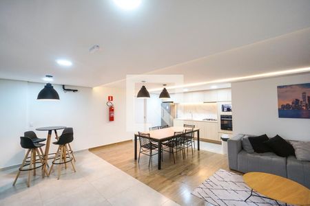 Apartamento à venda com 34m², 2 quartos e sem vaga Apartamento à venda com 34m², 2 quartos e sem vagaSalão de festas