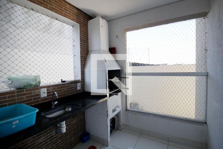 Varanda gourmet de apartamento para alugar com 2 quartos, 65m² em Jardim Zulmira, Sorocaba