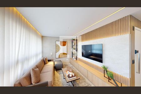 Apartamento à venda com 3 quartos, 91m² em Sion, Belo Horizonte