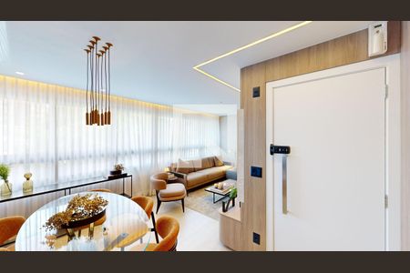 Apartamento à venda com 3 quartos, 101m² em Sion, Belo Horizonte