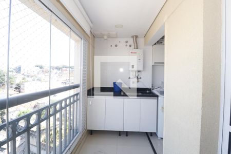 Varanda da Sala de apartamento para alugar com 2 quartos, 56m² em Vila Santa Maria, São Paulo
