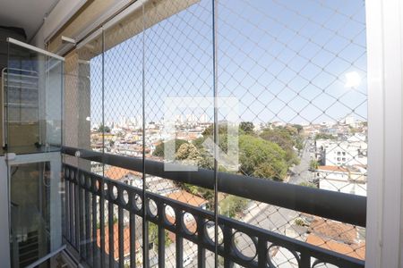 Varanda da Sala de apartamento para alugar com 2 quartos, 56m² em Vila Santa Maria, São Paulo