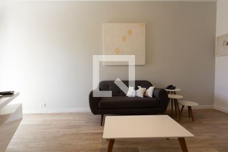 Sala de apartamento para alugar com 1 quarto, 33m² em Indianópolis, São Paulo