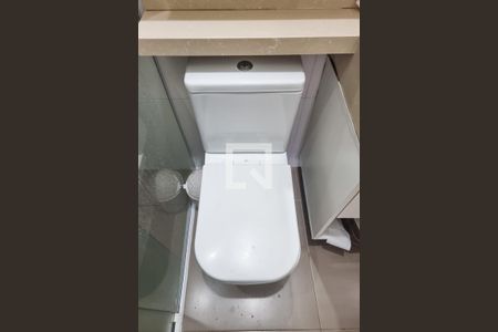 Banheiro da Suíte de casa para alugar com 2 quartos, 85m² em Parque Residencial Flamboyant, São José dos Campos