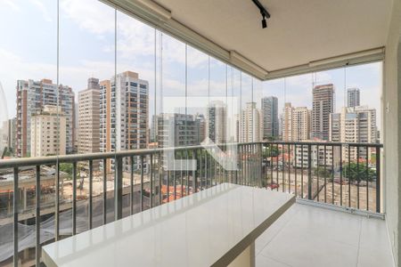 Varanda de apartamento à venda com 1 quarto, 65m² em Vila Cordeiro, São Paulo