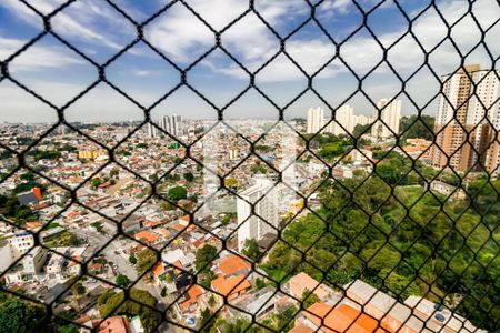 Vista da Varanda de apartamento à venda com 2 quartos, 62m² em Chácara Agrindus, Taboão da Serra