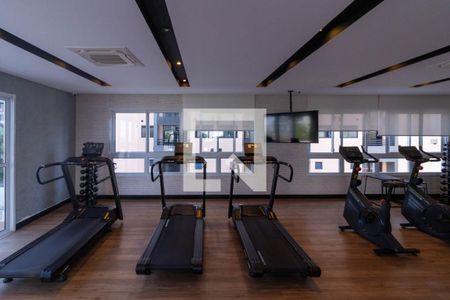 Apartamento à venda com 31m², 1 quarto e sem vaga Apartamento à venda com 31m², 1 quarto e sem vagaÁrea comum - Academia