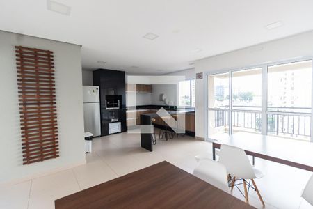 Apartamento à venda com 46m², 1 quarto e 2 vagas Apartamento à venda com 46m², 1 quarto e 2 vagasSalão de festas