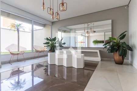 Apartamento à venda com 46m², 1 quarto e 2 vagas Apartamento à venda com 46m², 1 quarto e 2 vagasHall