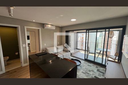 Sala de apartamento para alugar com 2 quartos, 70m² em Pinheiros, São Paulo
