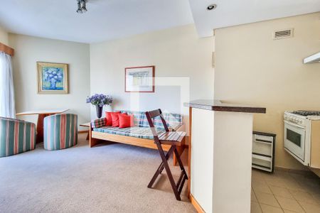 Sala de apartamento para alugar com 1 quarto, 36m² em Jardim São Dimas, São José dos Campos