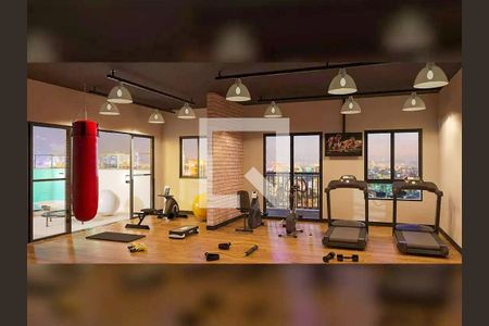 Apartamento à venda com 36m², 2 quartos e sem vaga Apartamento à venda com 36m², 2 quartos e sem vagaAcademia