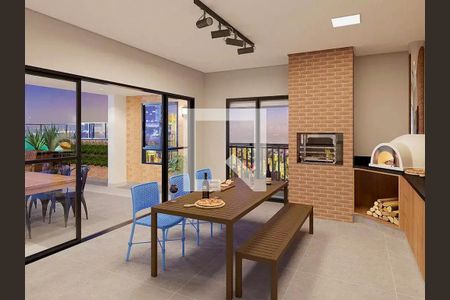 Apartamento à venda com 36m², 2 quartos e sem vaga Apartamento à venda com 36m², 2 quartos e sem vagaÁrea comum - Churrasqueira
