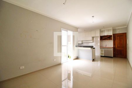 Sala de apartamento para alugar com 2 quartos, 76m² em Campestre, Santo André