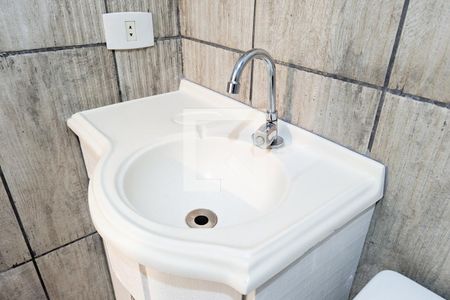 Banheiro de casa para alugar com 1 quarto, 38m² em Vila Planalto, São Bernardo do Campo