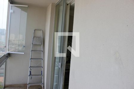 Studio à venda com 38m², 1 quarto e 1 vagaVaranda