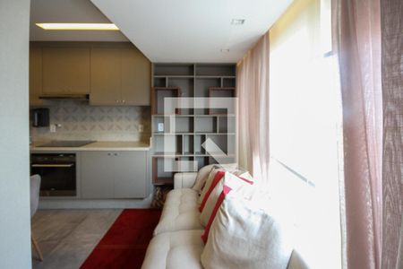 Sala e Cozinha de apartamento para alugar com 1 quarto, 32m² em Vila Prudente, São Paulo