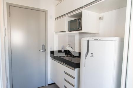 Cozinha de kitnet/studio para alugar com 1 quarto, 20m² em Vila Mariana, São Paulo