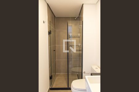Banheiro de kitnet/studio para alugar com 1 quarto, 20m² em Vila Mariana, São Paulo