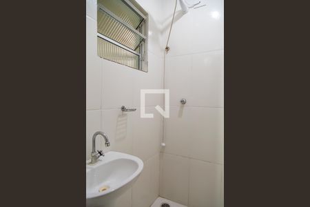 Banheiro de kitnet/studio à venda com 1 quarto, 17m² em Mirandópolis, São Paulo