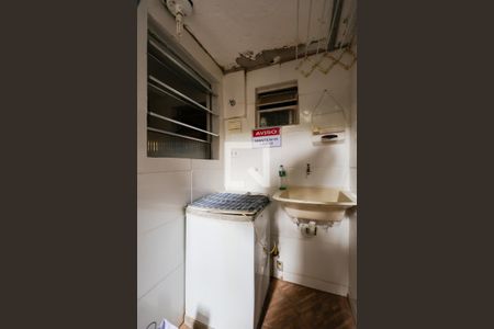 Área de serviço de kitnet/studio para alugar com 1 quarto, 15m² em Lauzane Paulista, São Paulo