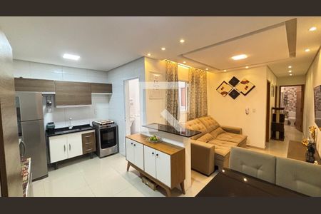Sala - Sala de Jantar de apartamento à venda com 2 quartos, 82m² em Vila Principe de Gales, Santo André