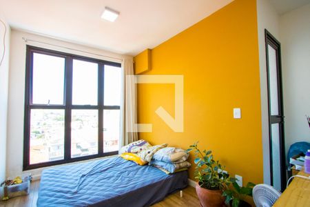 Quarto de apartamento para alugar com 1 quarto, 41m² em Vila Valparaiso, Santo André