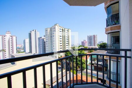 Varanda de apartamento para alugar com 1 quarto, 41m² em Vila Valparaiso, Santo André
